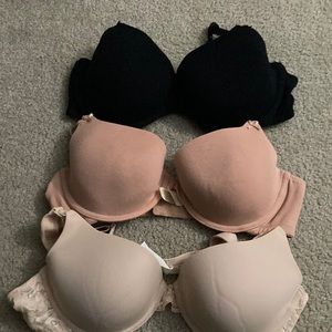 Motherhood Maternity set of 3 nursing bras size 38C